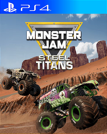 Monster Jam Steel Titans PS4 PSN MIDIA DIGITAL
