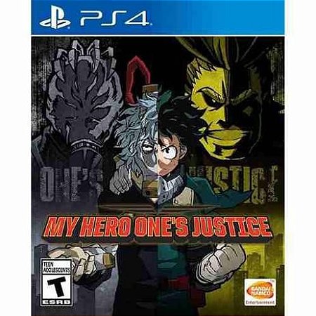 MY HERO ONE'S JUSTICE PS4 PSN MIDIA DIGITAL