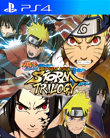NARUTO SHIPPUDEN Ultimate Ninja STORM Trilogy PS4 PSN MIDIA DIGITAL
