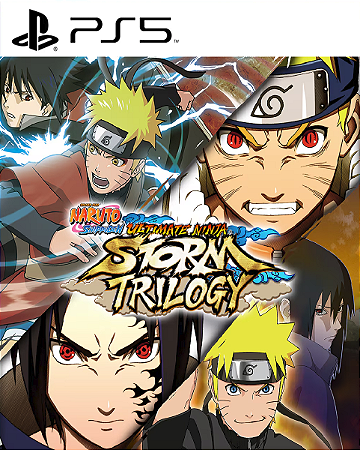 NARUTO SHIPPUDEN Ultimate Ninja STORM Trilogy PS5 PSN MIDIA DIGITAL