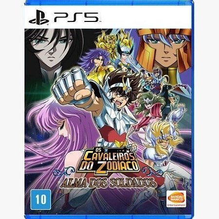 Os Cavaleiros do Zodíaco Alma Dos Soldados PS5 PSN MIDIA DIGITAL