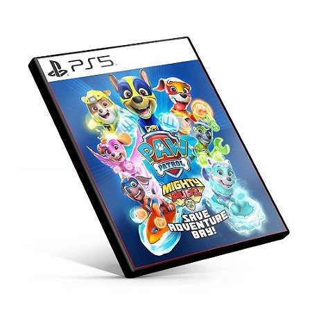 Patrulha PATA Os Cachorrinhos Poderosos salvam a Baía da Aventura PS5 PSN MIDIA DIGITAL
