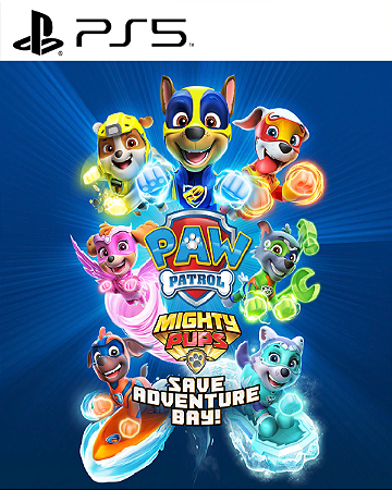 Patrulha PATA Os Cachorrinhos Poderosos salvam a Baía da Aventura PS5 PSN MIDIA DIGITAL