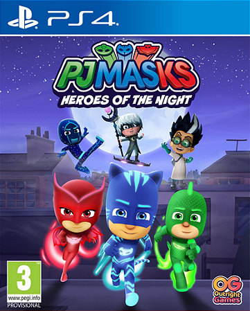 PJ MASKS: HERÓIS DA NOITE Ps4 Psn Midia Digital