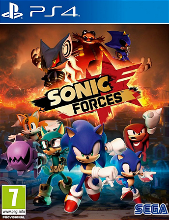 SONIC FORCES PS4 PSN MIDIA DIGITAL