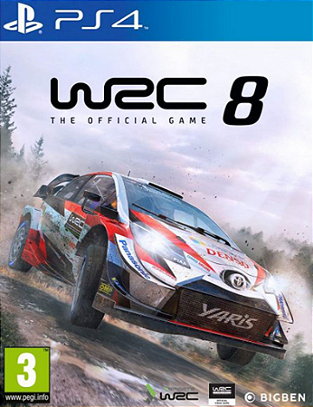 WRC 8 FIA WORLD RALLY CHAMPIONSHIP PS4 PSN MIDIA DIGITAL