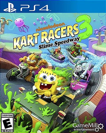 Nickelodeon Kart Racers 3: Slime Speedway Ps4 Psn Midia Digital