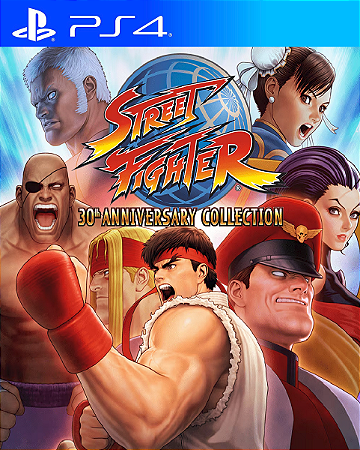 Street Fighter 30th Anniversary Collection Ps4 Psn Midia Digital