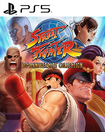 Street Fighter 30th Anniversary Collection Ps5 Psn Midia Digital