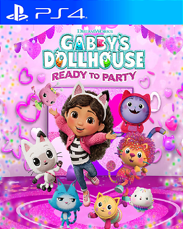 DreamWorks A Casa Mágica da Gabby: Prontos para Fest Ps4 Psn Midia Digital