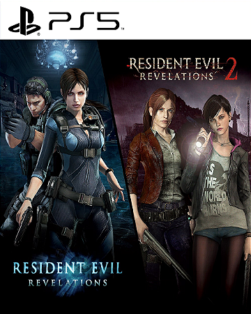 Resident Evil Revelations 1 & 2 PS5 PSN MIDIA DIGITAL