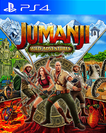 Jumanji: Aventuras Selvagens PS4 PSN MIDIA DIGITAL
