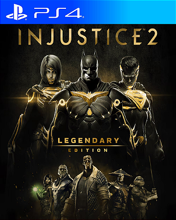 Injustice 2 - Legendary Edition PS4 PSN MIDIA DIGITAL