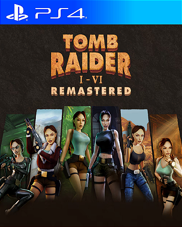 Tomb Raider I-VI Remastered Bundle PS4 PSN MIDIA DIGITAL