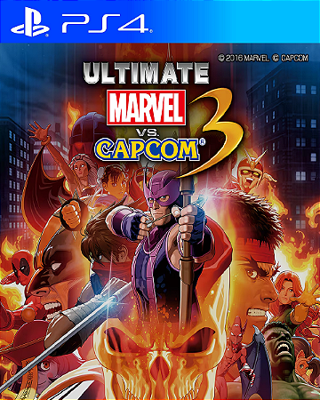 Ultimate Marvel vs. Capcom 3 PS4 PSN MIDIA DIGITAL