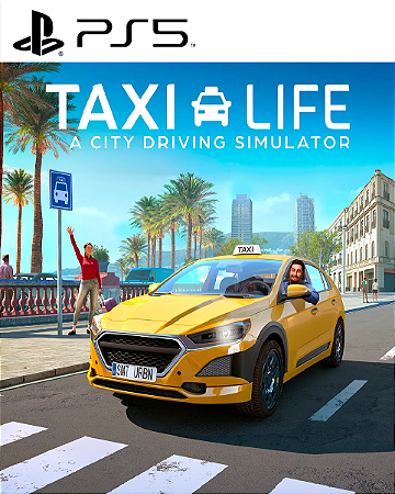 Taxi Life: A City Driving Simulator Ps5 Psn Midia Digital