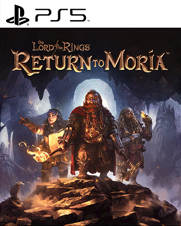The Lord of the Rings: Return to Moria PS5 Psn Midia Digital
