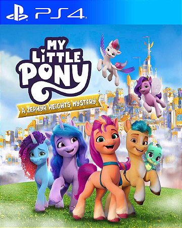 My Little Pony: Mistério em Zephyr Heights PS4 PSN MIDIA DIGITAL