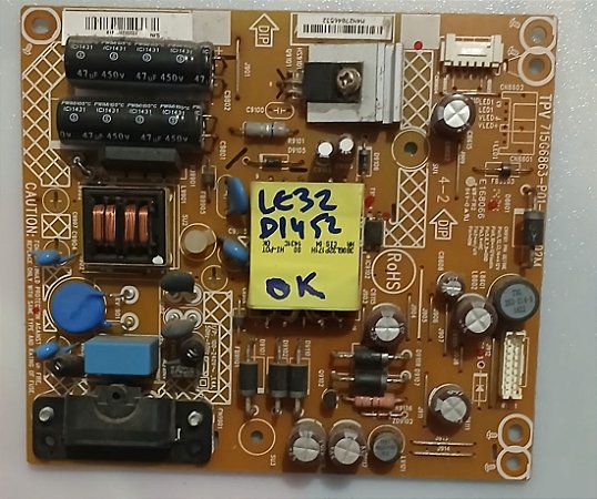 Placa Fonte AOC LED1452