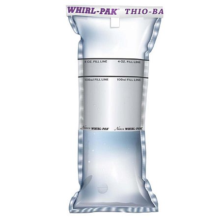 Saco Para Amostra Whirl-Pak 100ml, Tiossulfato De Sódio, Estéril. 100un/Cx
