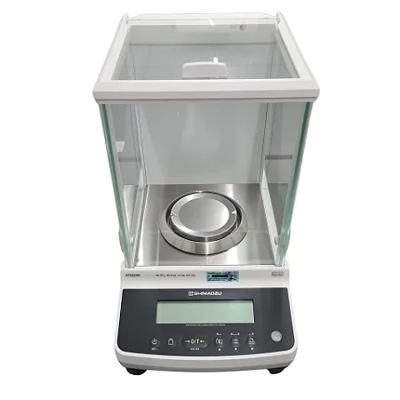Balança Analitica 220g Sensibilidade 0,1g (Calibração Interna) Mod. ATX224R Shimadzu