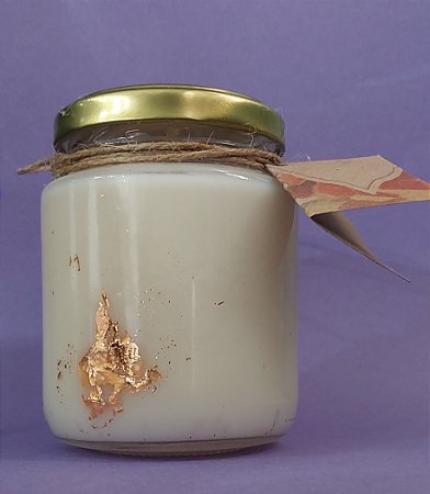 Vela de Orquídea Negra - Vela Aromática Artesanal Ecológica