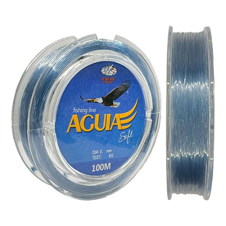Linha Monofilamento Albatroz Aguia Soft - 100 Metros