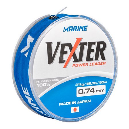 Linha Monofilamento Marine Sports Vexter Power Leader - 50M