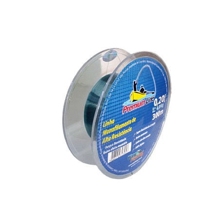 LINHA MONOFILAMENTO WAY FISHING PREMIUM LINE 300M