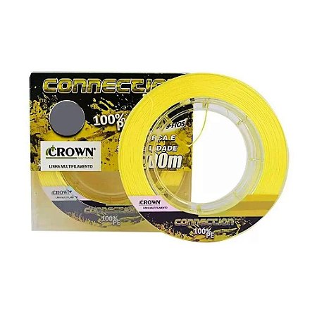 LINHA MULTIFILAMENTO CONNECTION 9X YELLOW 150M
