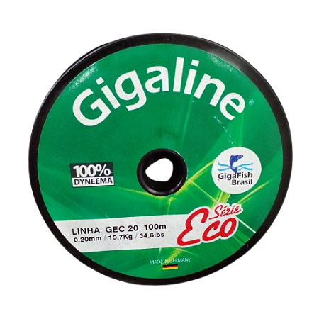 LINHA MULTIFILAMENTO GIGAFISH BRASIL SÉRIE ECO 100M