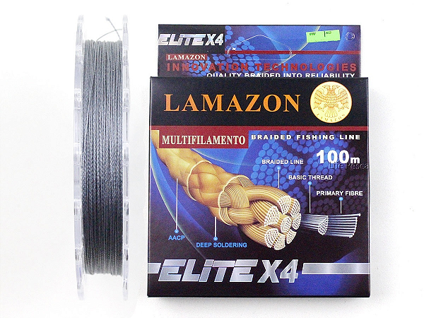 LINHA MULTIFILAMENTO LAMAZON ELITE X4