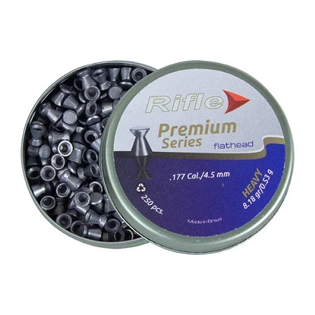 CHUMBINHO RIFLE PREMIUM SERIES FLATHEAD HEAVY 4.5MM 250UN