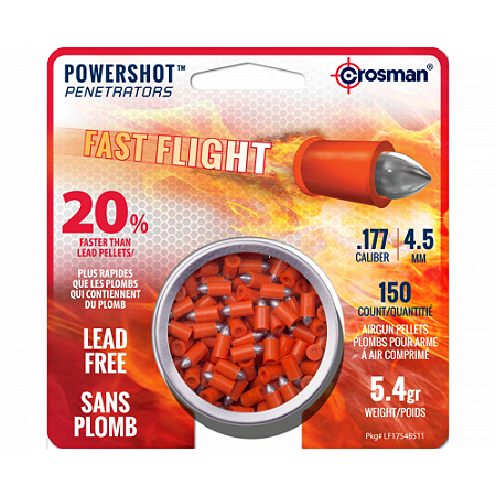 CHUMBINHO CROSMAN FAST FLIGHT 4.5MM 150UN