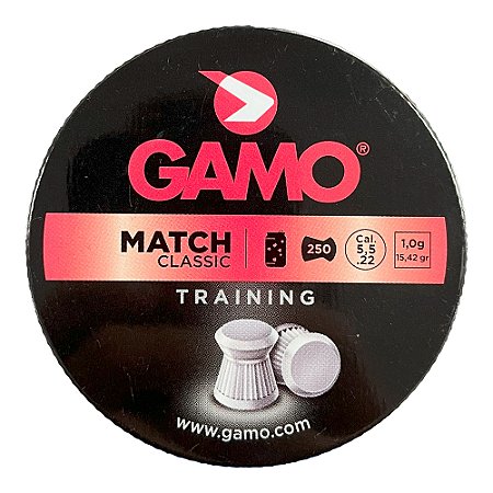 Chumbinho Gamo Match Classic 5.5mm 250UN