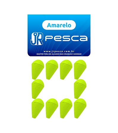 BOIA GUIA JR PESCA LAMBARI Nº1 20MM x 11MM 10UN