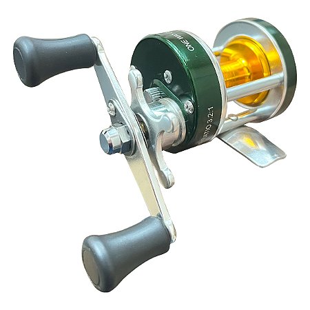 Carretilha Albatroz Omega 10 - Verde