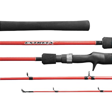 VARA PARA CARRETILHA MARINE SPORTS ESTRELA 5'6" (1,68M) 15-30LBS EJF-C561MH - INTEIRIÇA