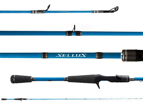 VARA PARA CARRETILHA SHIMANO SELLUS 5'6" (1.68M) 10-25LBS SUC56MHA - INTEIRIÇA