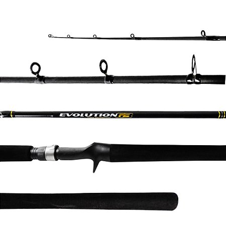 VARA PARA CARRETILHA MARINE SPORTS EVOLUTION G3 5'8" (1,73M) 15-30LBS EVG3-C581MH - INTEIRIÇA