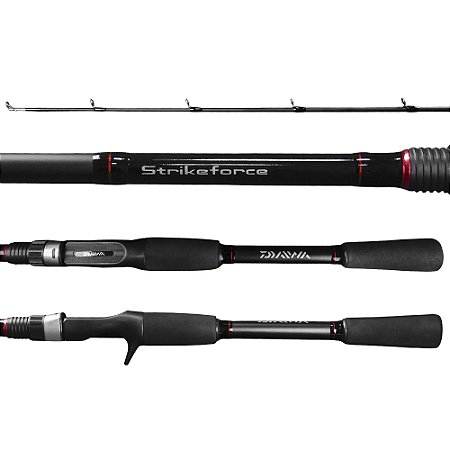 VARA PARA CARRETILHA DAIWA STRIKEFORCE 2 PARTES - 1.68M | 8-17LB