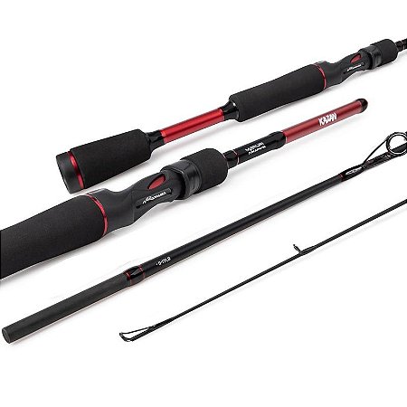 VARA PARA MOLINETE MARURI BY NAKAMURA KAZAN 6'3" (1,90M) 9-17LBS KAS-631-MH-F - 2 PARTES