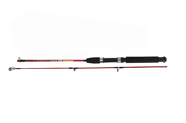 VARA PARA MOLINETE DEYU MAX BULL VERMELHA 4'0" (1,20M) 8-14LBS 1201M - INTEIRIÇA