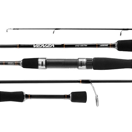 VARA PARA MOLINETE MARINE SPORTS VENZA 5'7" (1,70M) 10-20LB VNZ-S571M - INTEIRIÇA