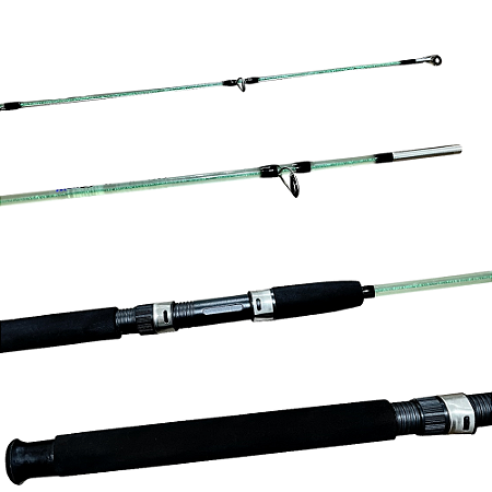 VARA PARA MOLINETE WAY FISHING MONALIZA 5'5" (1,65M) 15-30LBS 1652 - 2 PARTES