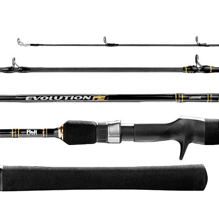 VARA PARA CARRETILHA MARINE SPORTS EVOLUTION G3 5'3" (1,60M) 15-30LBS EVG3-C531MH - INTEIRIÇA