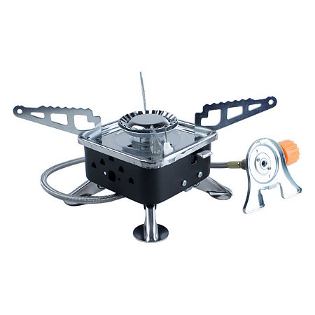 Fogareiro Nautika Átomo em Aço Inox com Sistema de Regulagem