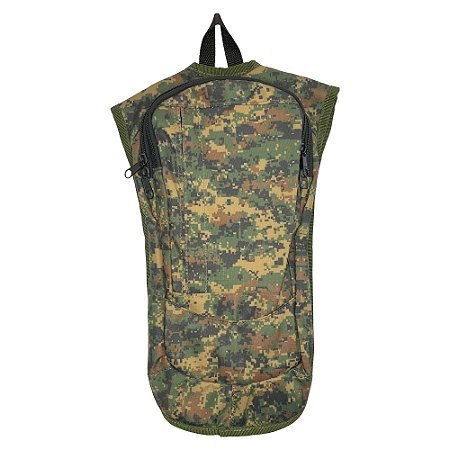 Mochila de Hidratação Força e Honra Adventure - Camuflada