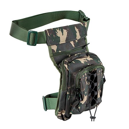 Pochete Fox Boy de Perna - Camuflado Exército