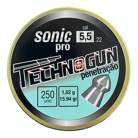 Chumbinho Technogun Sonic Pro 5.5mm 250UN
